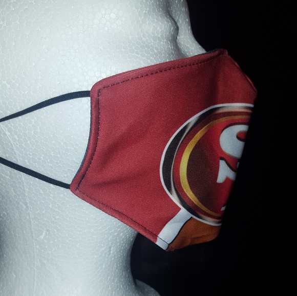 ❤New SF 49ers Face Mask - Picture 3 of 7